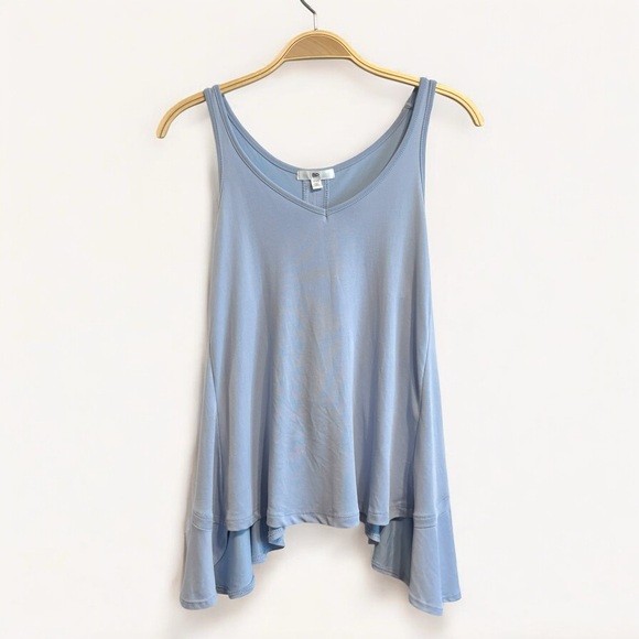 BP Flowy Ruffle Back Tank Top - Picture 1 of 8